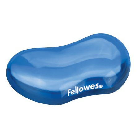 PODKŁADKA POD NADGARSTEK FELLOWES CRYSTAL NIEBIESKA