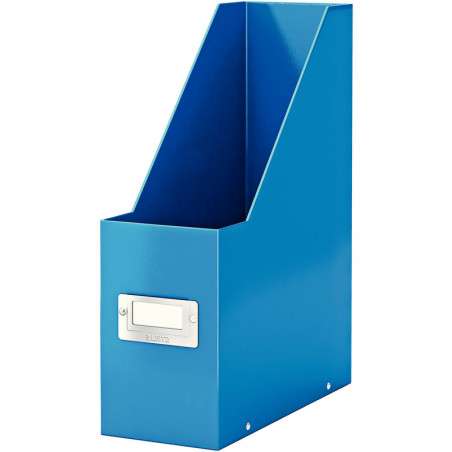 Pojemnik kartonowy Leitz Wow C&S A4/100mm niebieski