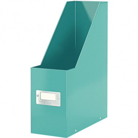 Pojemnik kartonowy Leitz Wow C&S A4/100mm turkusowy