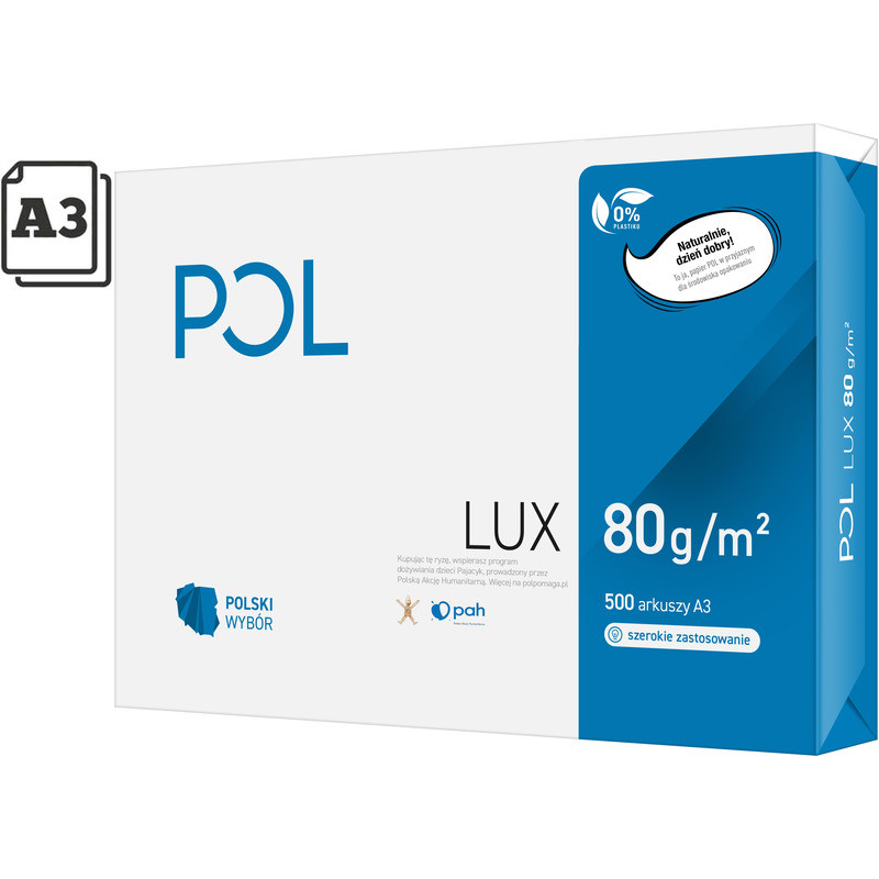 Papier POLlux A3/80g (500)