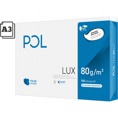 Papier POLlux A3/80g (500)