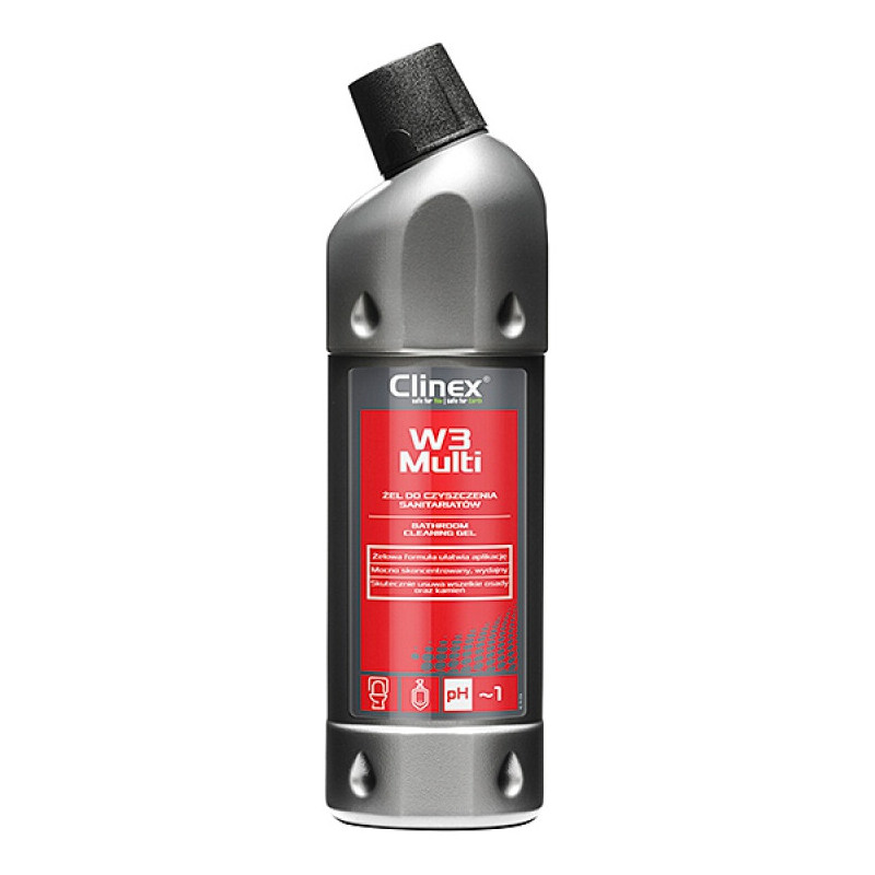 Preparat Clinex W3 Multi 1L (do mycia sanitariatów i łazienek)