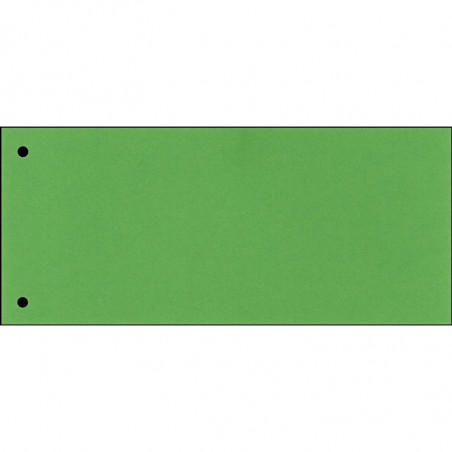 PRZEKŁADKI KARTONOWE ESSELTE 1/3 A4 ZIELONE (100)