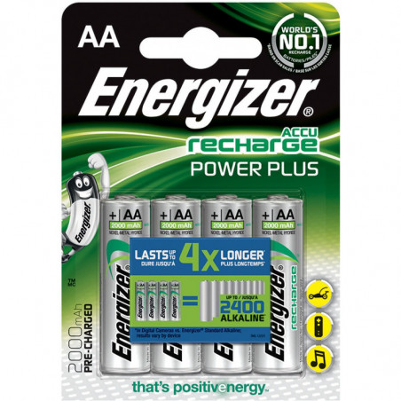 Akumulatorki Energizer Power Plus AA HR6 2000mAh (4)