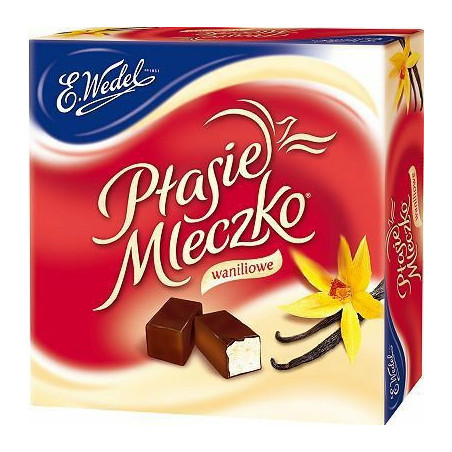 PTASIE MLECZKO WEDEL 340g WANILIOWE