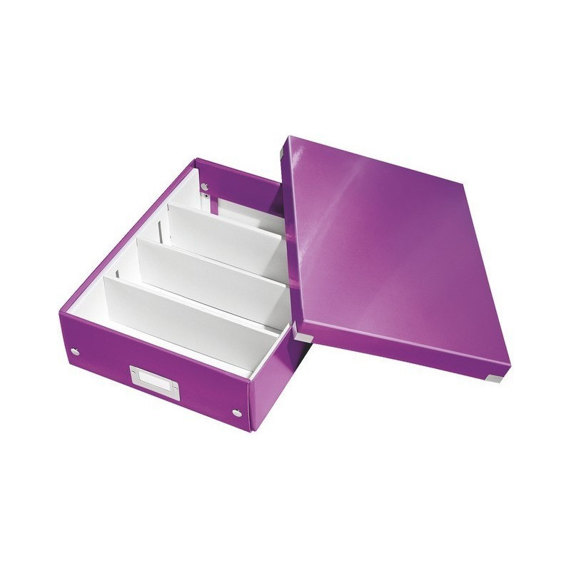 PUDŁO LEITZ CLICK&STORE 280*100*370mm FIOLETOWE