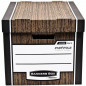 Pudło Bankers Box Woodgrain 340x295x405mm brązowe