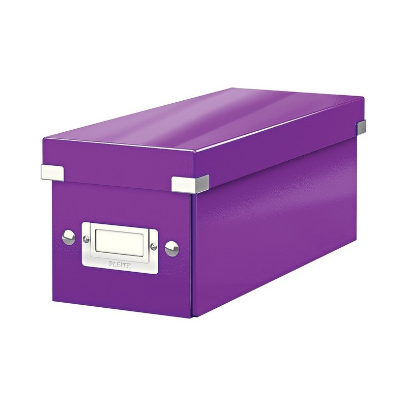 PUDŁO LEITZ CLICK&STORE 143*136*352mm FIOLETOWE
