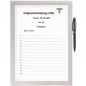 RAMKA DURABLE DURAFRAME NOTE A4 SREBRNA