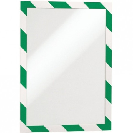 RAMKA DURABLE DURAFRAME SECURITY A4 ZIELONO-BIAŁA (2)
