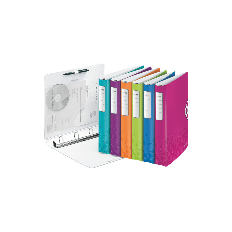 SEGREGATOR LEITZ ACTIVE WOW A4/52mm 4RD RÓŻOWY