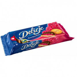DELICJE SZAMPAŃSKIE 147g MALINOWE