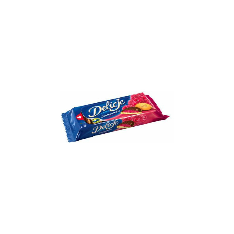 DELICJE SZAMPAŃSKIE 147g MALINOWE