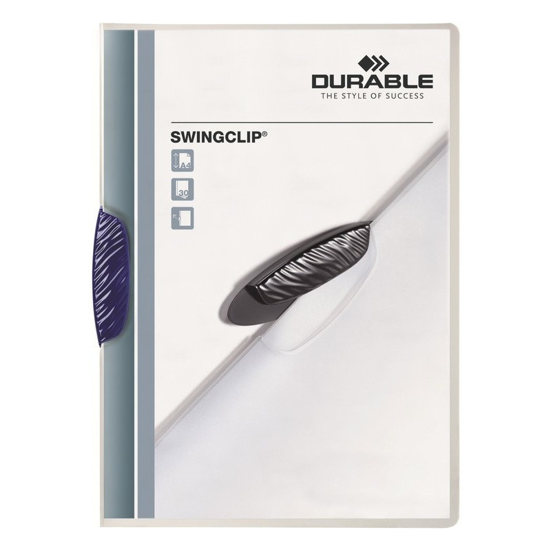 SKOROSZYT Z KLIPSEM DURABLE SWINGCLIP GRANATOWY