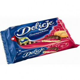 DELICJE SZAMPAŃSKIE 294g MALINOWE