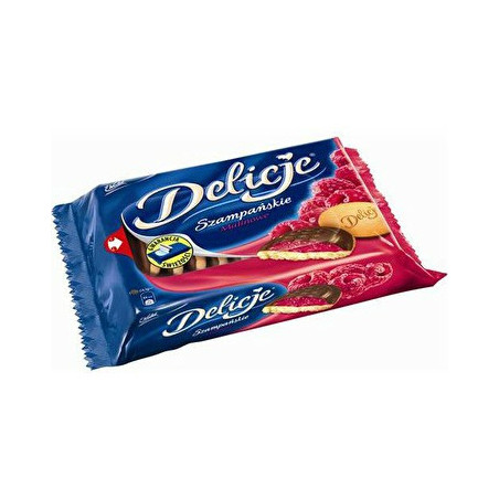 DELICJE SZAMPAŃSKIE 294g MALINOWE
