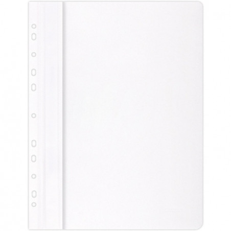 Skoroszyt wpinany Office Products A4 PP biały (25)