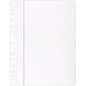 Skoroszyt wpinany Office Products A4 PP biały (25)