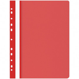 Skoroszyt wpinany Office Products A4 PP czerwony (25)