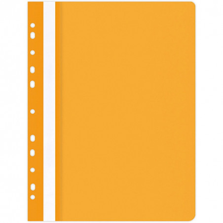 Skoroszyt wpinany Office Products A4 PP pomarańczowy (25)