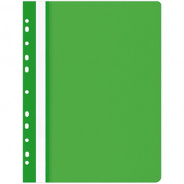 Skoroszyt wpinany Office Products A4 PP zielony (25)