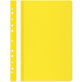 Skoroszyt wpinany Office Products A4 PP żółty (25)