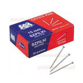 SZPILKI STALOWE 15mm 50g