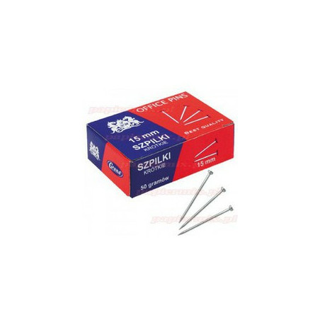 SZPILKI STALOWE 15mm 50g