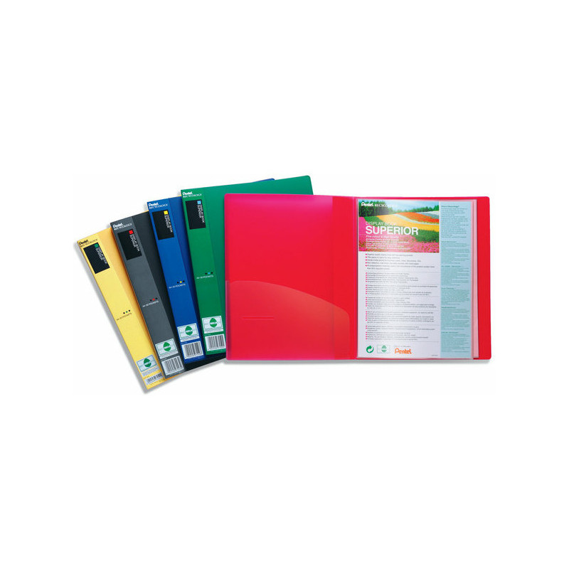 ALBUM OFERTOWY PENTEL A4/20K CZERWONY