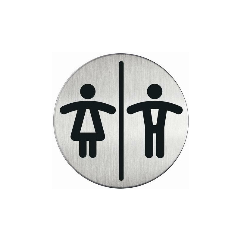 TABLICZKA "WC DAMSKE/MĘSKIE"