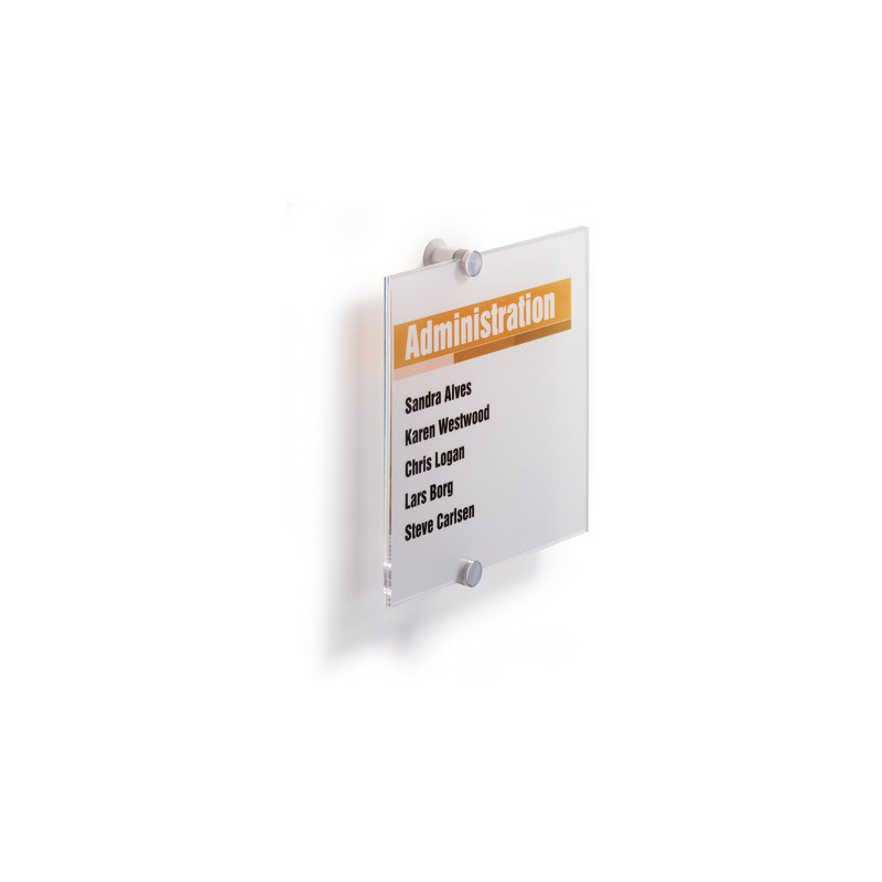 TABLICZKA DURABLE CRYSTAL SIGN 210*210mm