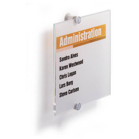 TABLICZKA DURABLE CRYSTAL SIGN 210*210mm