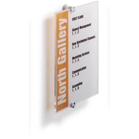 TABLICZKA DURABLE CRYSTAL SIGN 210*297mm