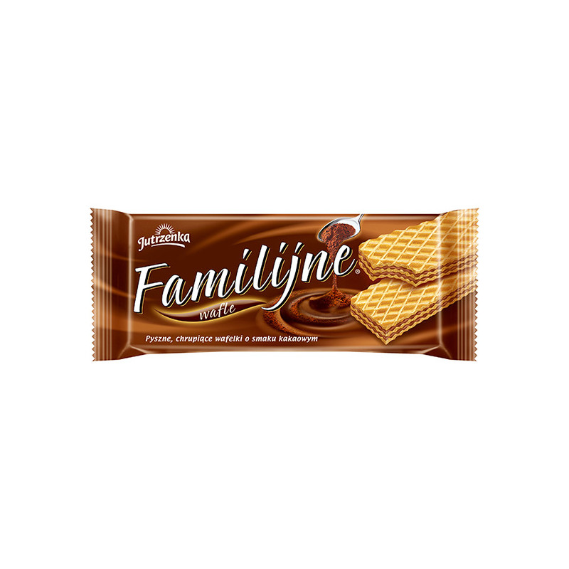 WAFLE JUTRZENKA FAMILIJNE 180g KAKAOWE