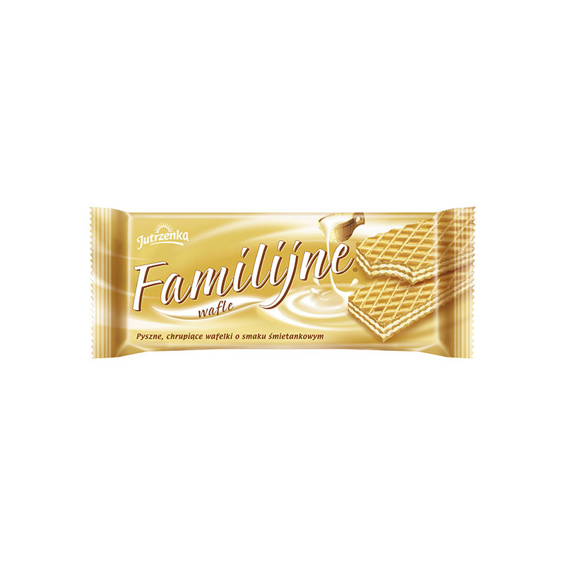 WAFLE JUTRZENKA FAMILIJNE 180g ŚMIETANKOWE