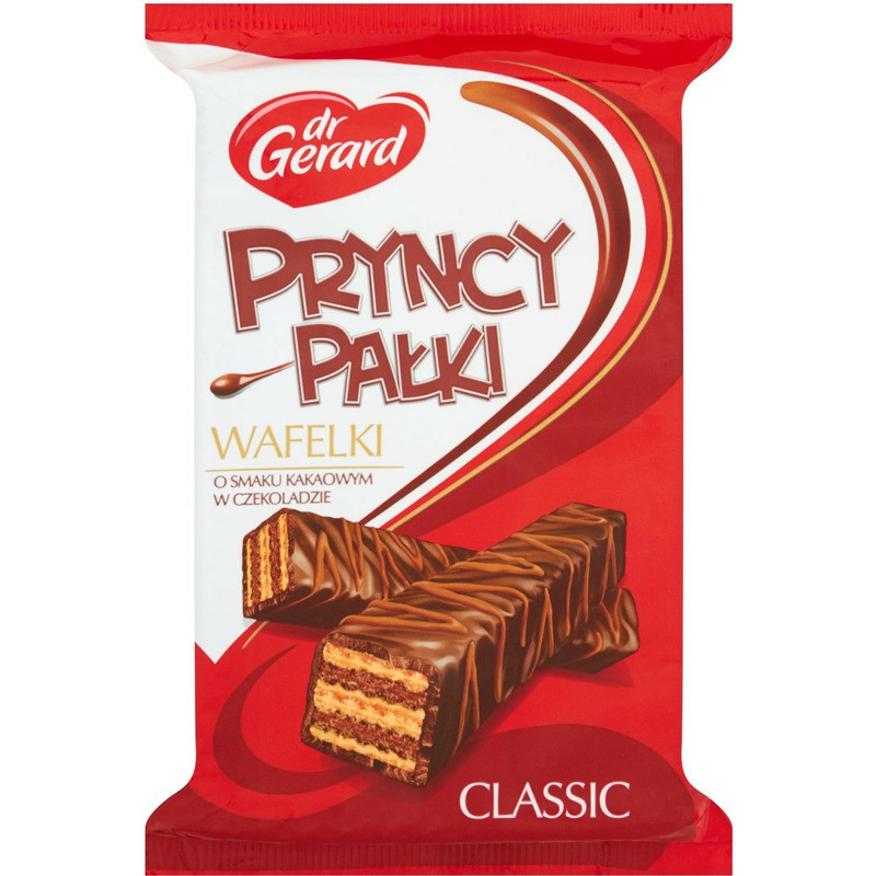 Wafle Dr Gerard Pryncypałki 200g w czekoladzie