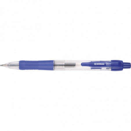 Długopis żelowy Donau Gelclick 0.5mm niebieski