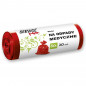 WORKI NA ODPADY MEDYCZNE 60L LDPE CZERWONE (20)