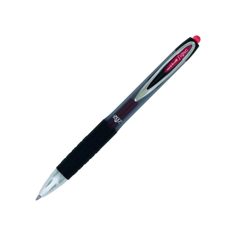 DŁUGOPIS ŻELOWY UNI UMN-207 SIGNO CZERWONY