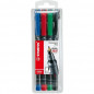 FOLIOPIS STABILO OHPEN UNIVERSAL 0,7mm 4 KOLORY