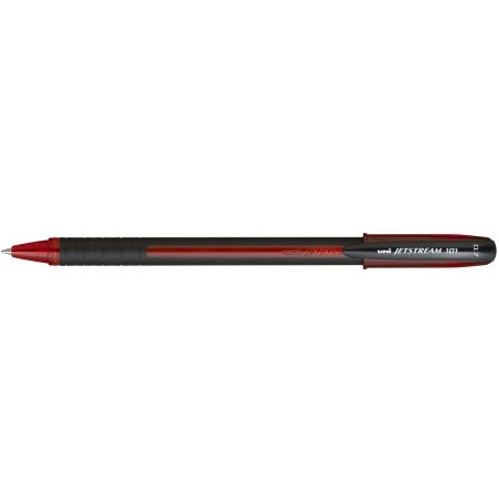 DŁUGOPIS KULKOWY UNI SX-101 JETSTREAM CZERWONY