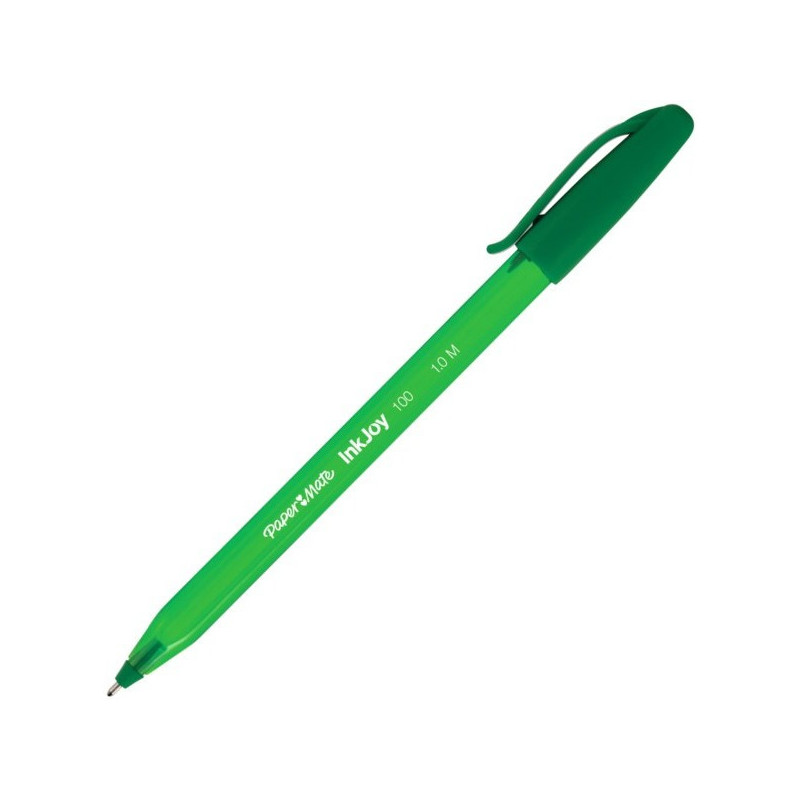 DŁUGOPIS PAPER MATE INKJOY 100 CAP M ZIELONY