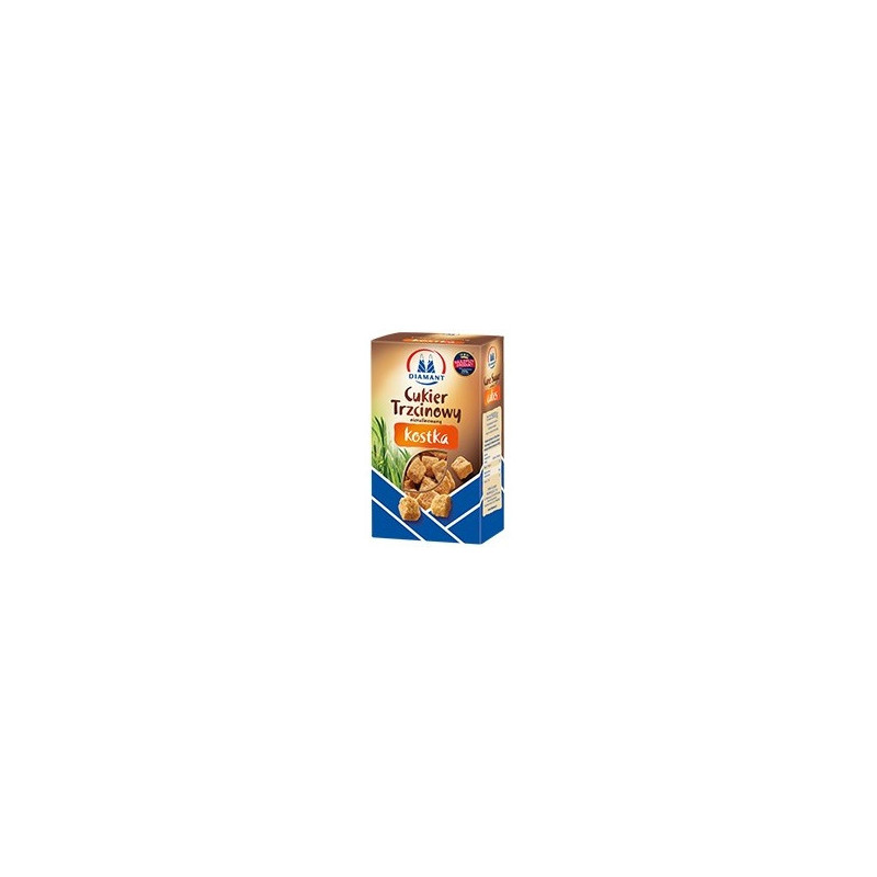 Cukier trzcinowy Diamant 500g w kostkach