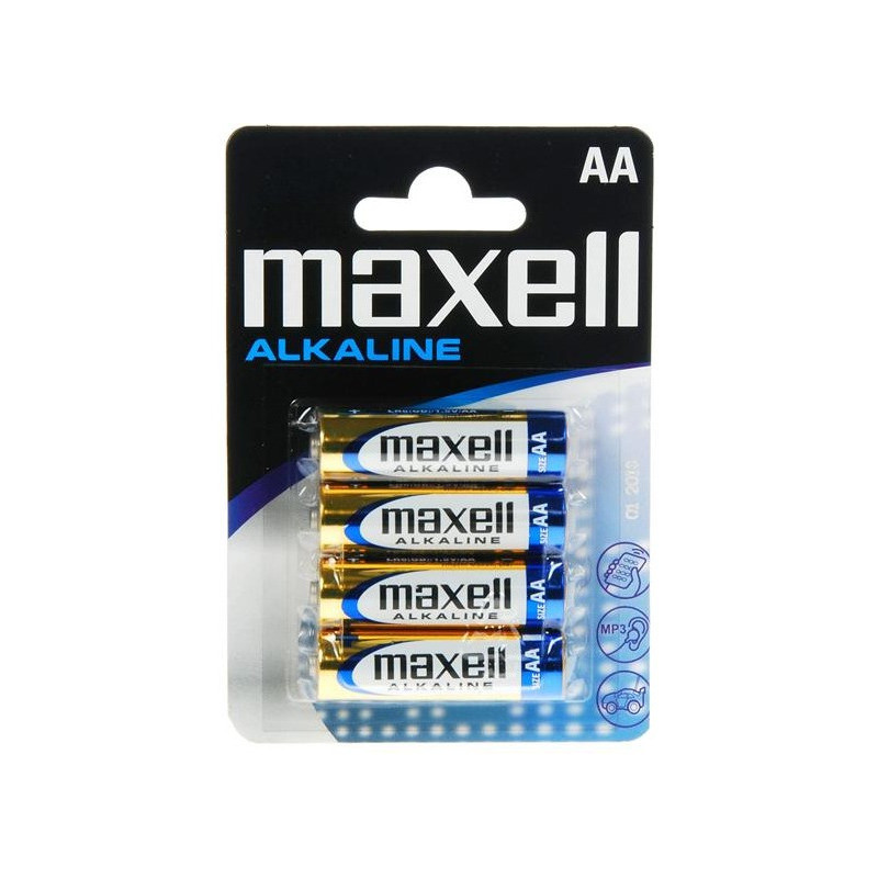 BATERIE MAXELL ALKALINE AA LR6 (4)