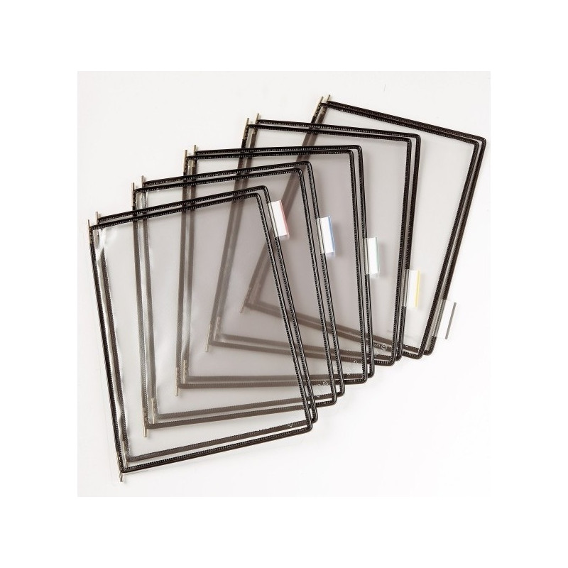 PANELE PREZENTACYJNE TARIFOLD A4 CZARNE (10)