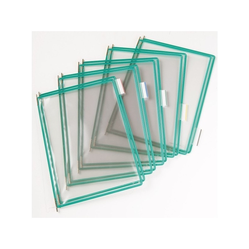 PANELE PREZENTACYJNE TARIFOLD A4 ZIELONE (10)