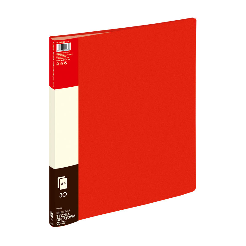 ALBUM OFERTOWY GRAND A4/30K CZERWONY