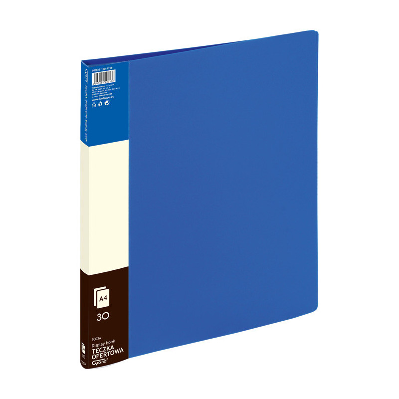 ALBUM OFERTOWY GRAND A4/30K NIEBIESKI