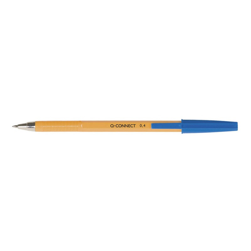 Długopisy Q-Connect 0.4mm niebieskie (20)