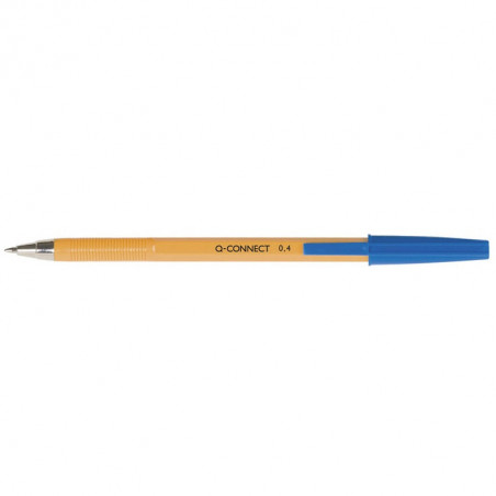 Długopisy Q-Connect 0.4mm niebieskie (20)